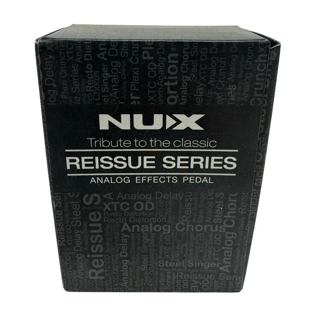 NUX Reissue Steel Singer Drive Effects Pedal‎ Guitar Bass Amp Simulation Pedal